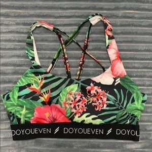 DoYouEven evergreen sports bra